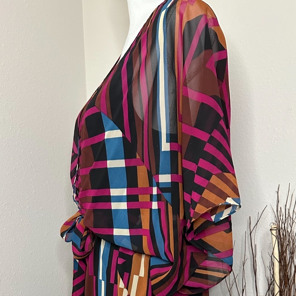 Beautiful casual multi colored dress - Picture 4 of 7